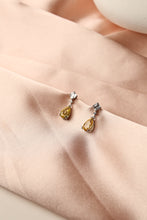 Sarı Gemstone Küpe