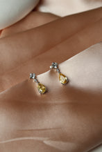 Sarı Gemstone Küpe