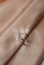Düz Halka Silver Küpe